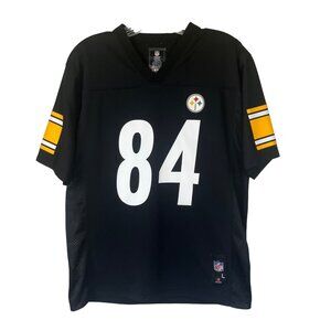 Antonio Brown #84 NFL Steelers Youth Jersey Black Boys Size Large 14/16